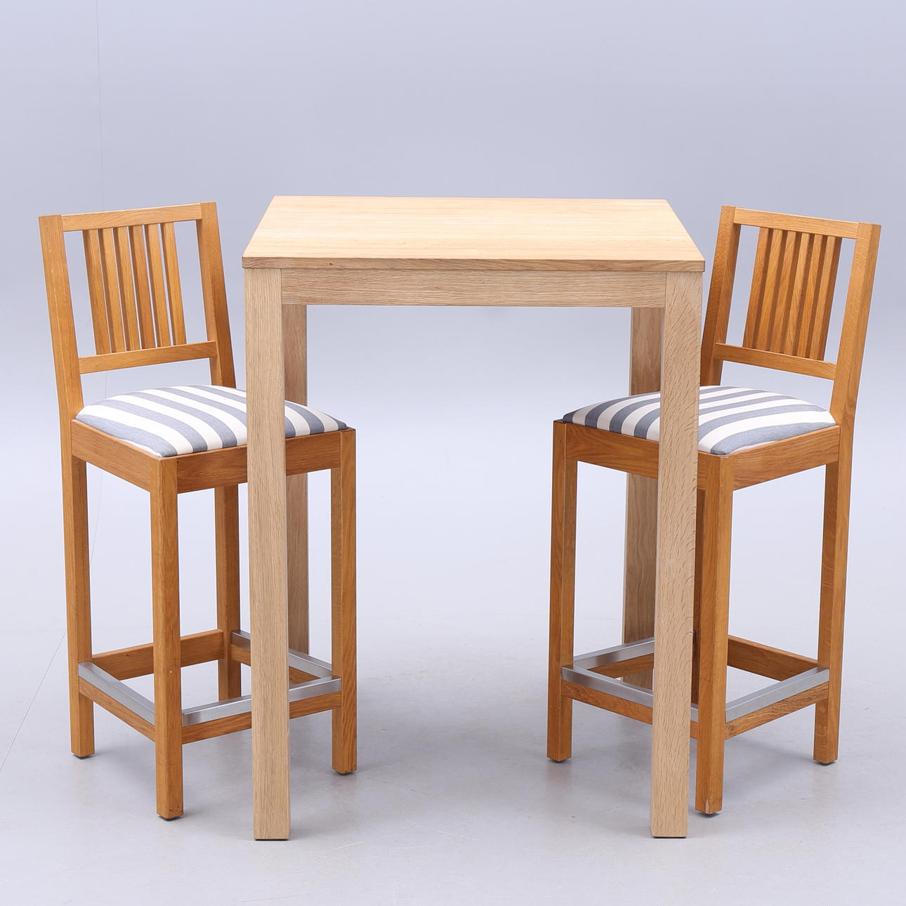 BARBORD, STOLAR, 3 delar, ek, 2000-tal.