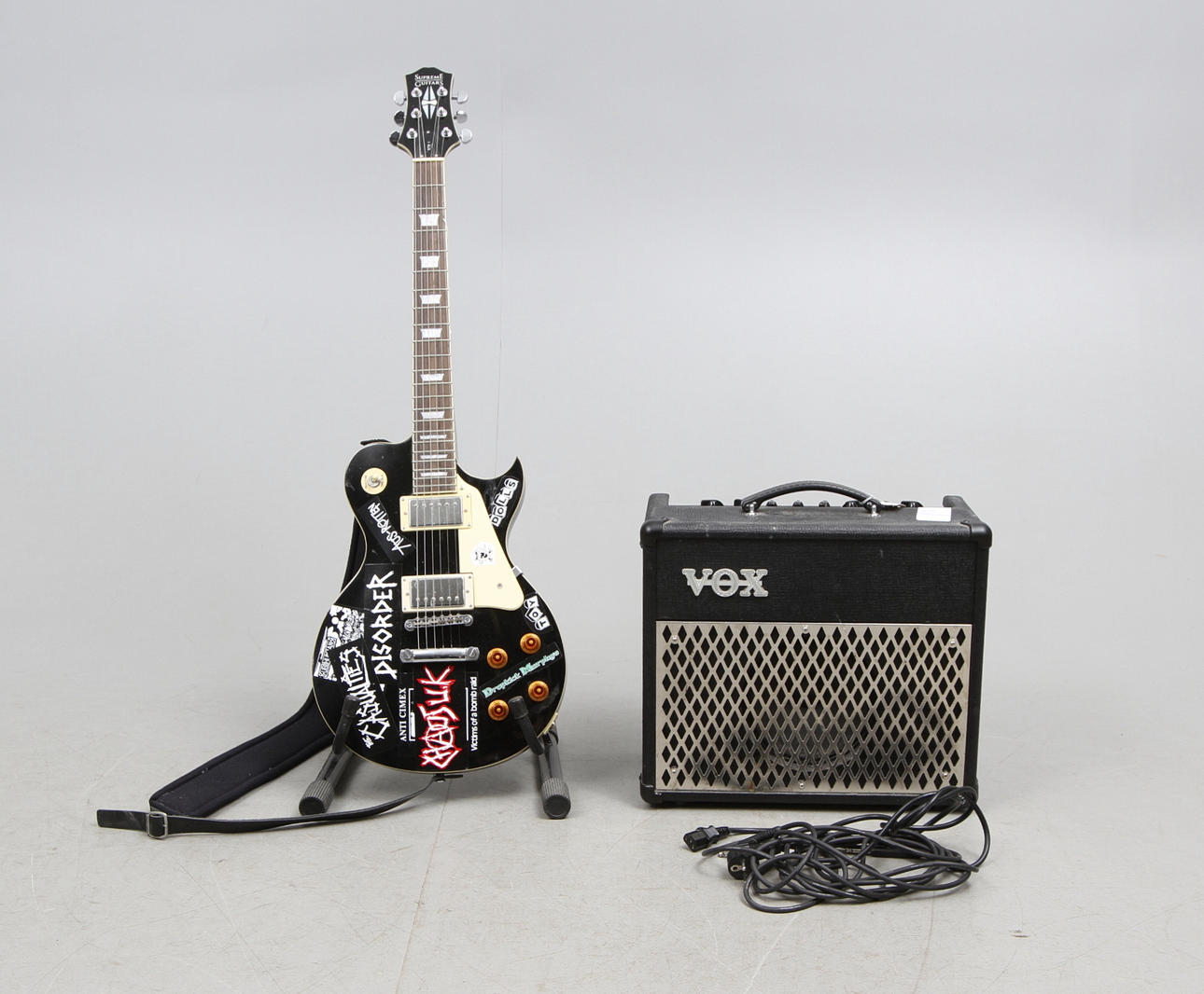 ELGITARR samt FÖRSTÄRKARE, Vox, Supreme.