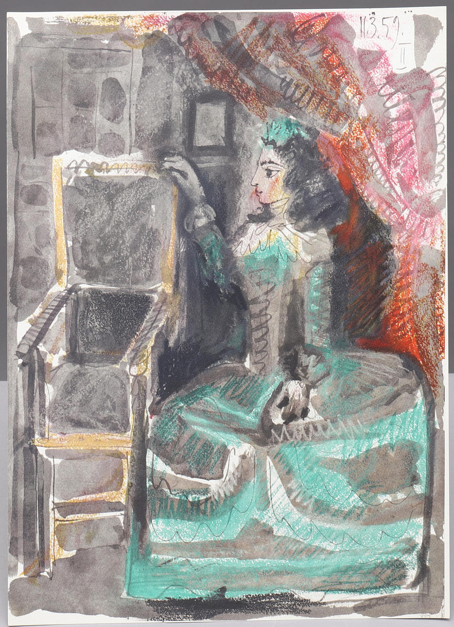 PABLO PICASSO, tryck efter, Jacqueline, Toros Y Toreros.