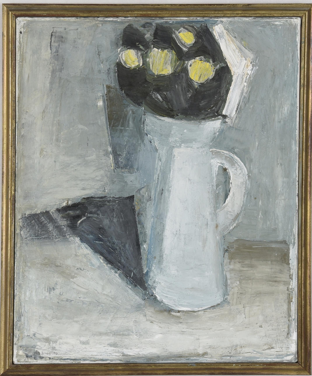 PÄR LINDBLAD. Oil on canvas.