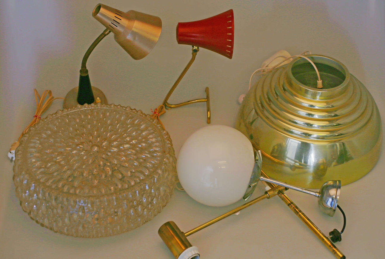 PARTI ARMATURER, bla Hans Agne Jakobsson, Markaryd, 1900-tal.