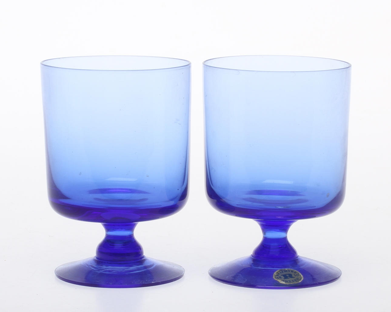 GLAS på fot, 11 st, Reijmyre, glas, 1900-tal.