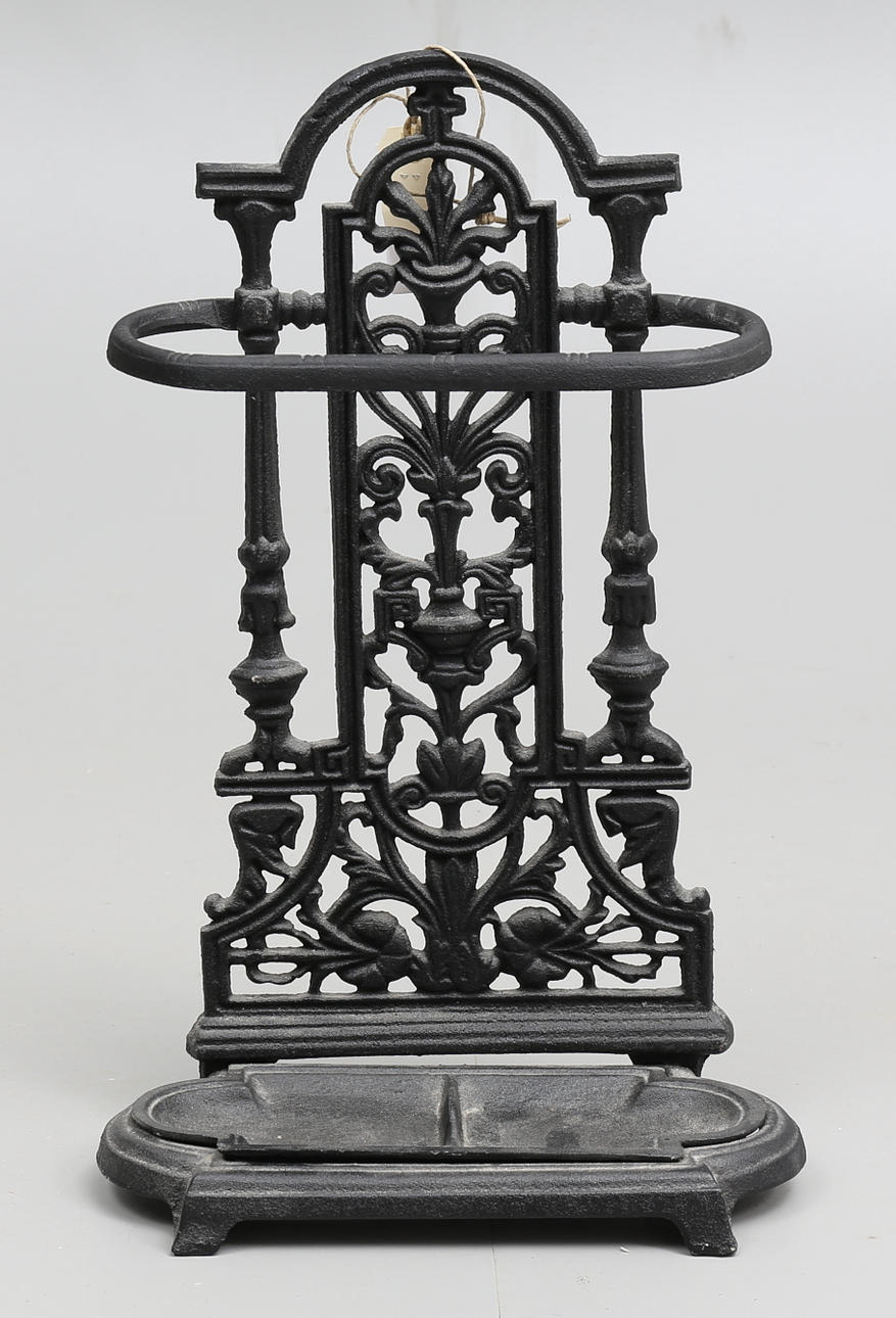 PARAPLYSTÄLL, gjutjärn, 1900-tal.