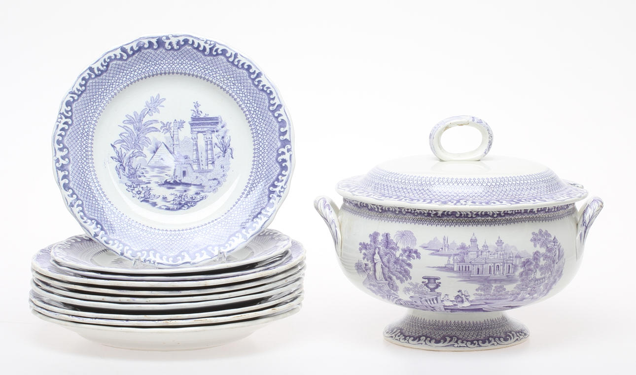 SERVIDELAR, , porslin, Rörstrand.