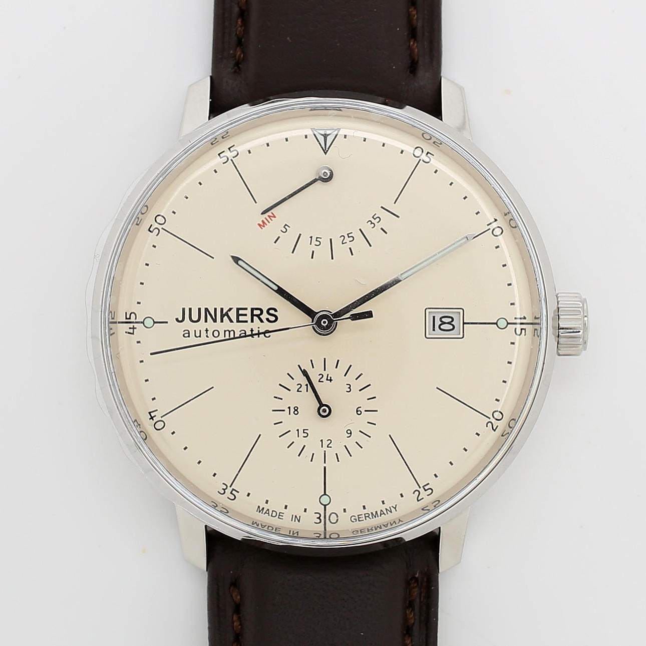 ARMBÅNDUR, stål, Junkers, moderne.