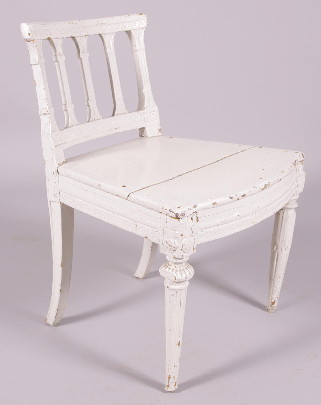 BANKETTSTOL, gustavianskt Stockholmsarbete, 1700-tal.