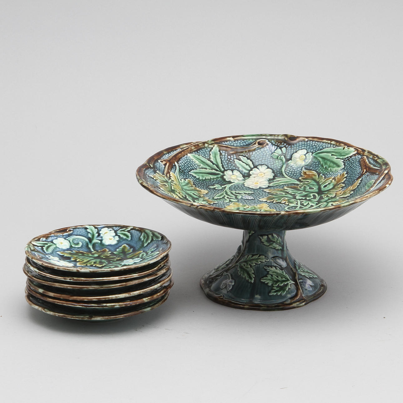 FRUKTSERVIS, 12 delar, porslin, Rörstrand.