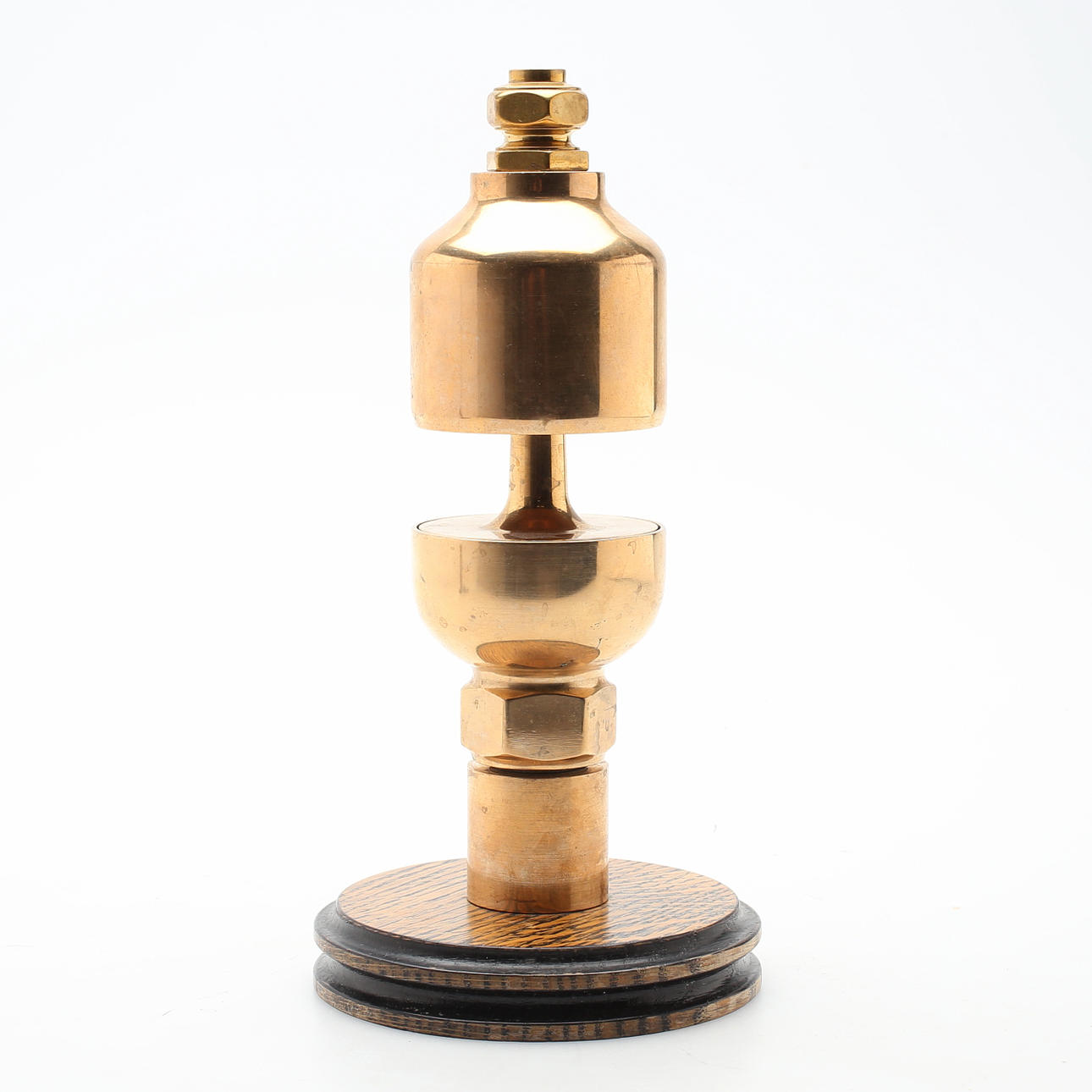 KLOCKA/GONG-GONG, mässing, 1900-tal.