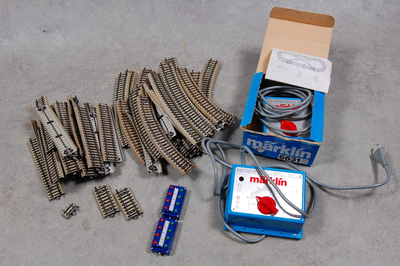 MODELLJÄRNVÄGSRÄLLS, Märklin.