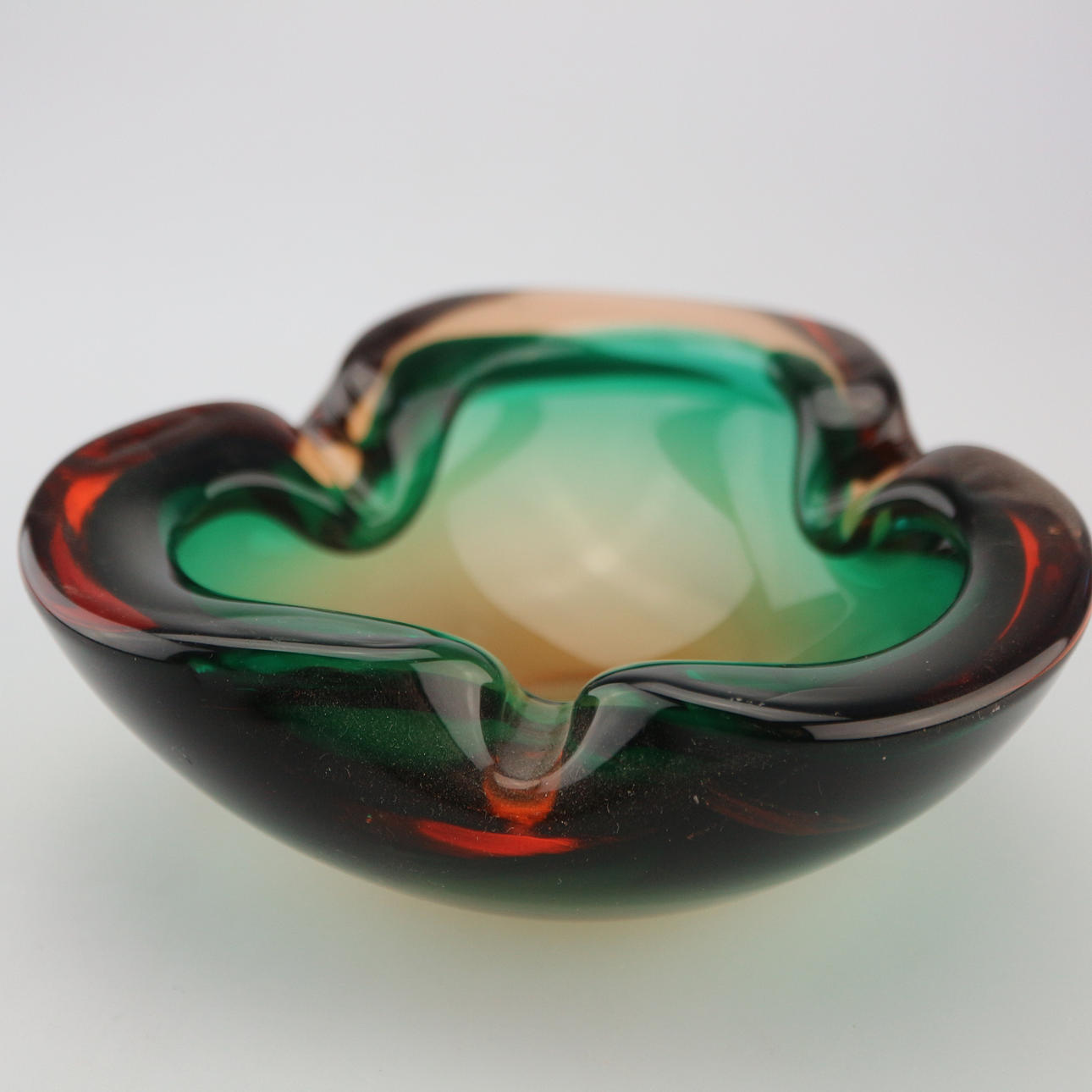 MURANO GLAS ASCHENBECHER.