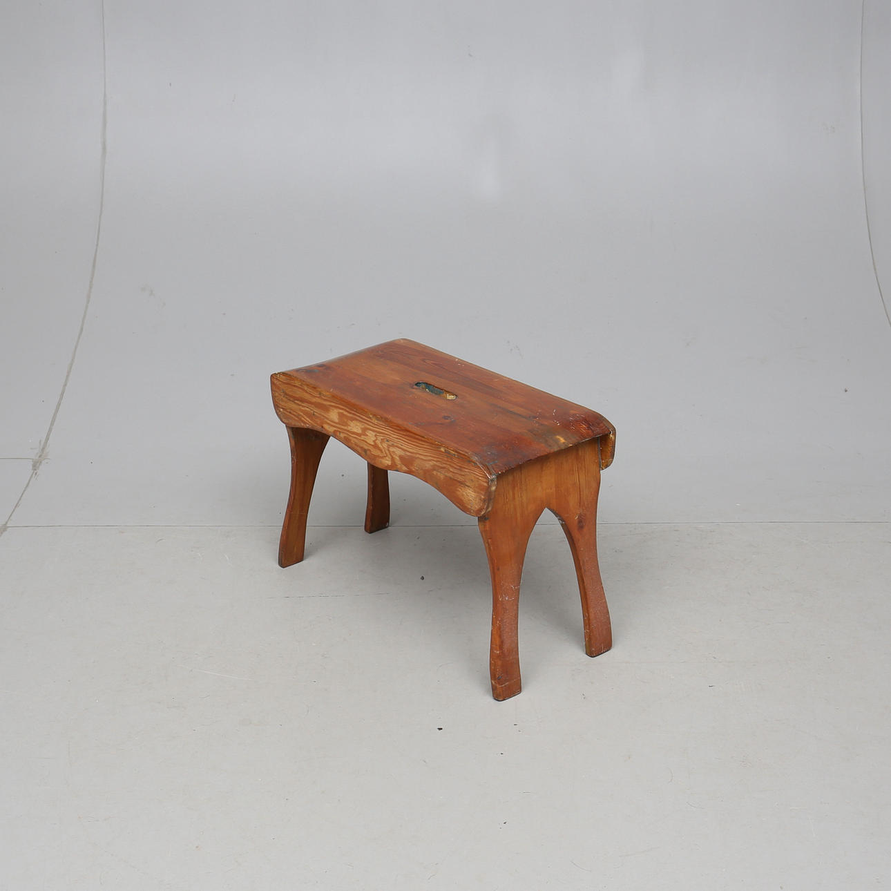 Stool, peasant style, 20th century.