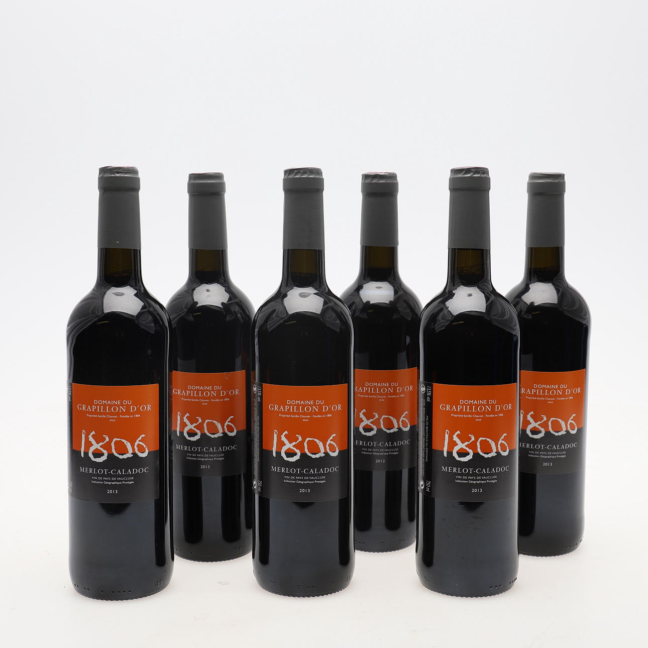 2013 Grapillon D’or, 1806 Merlot, Caladoc.