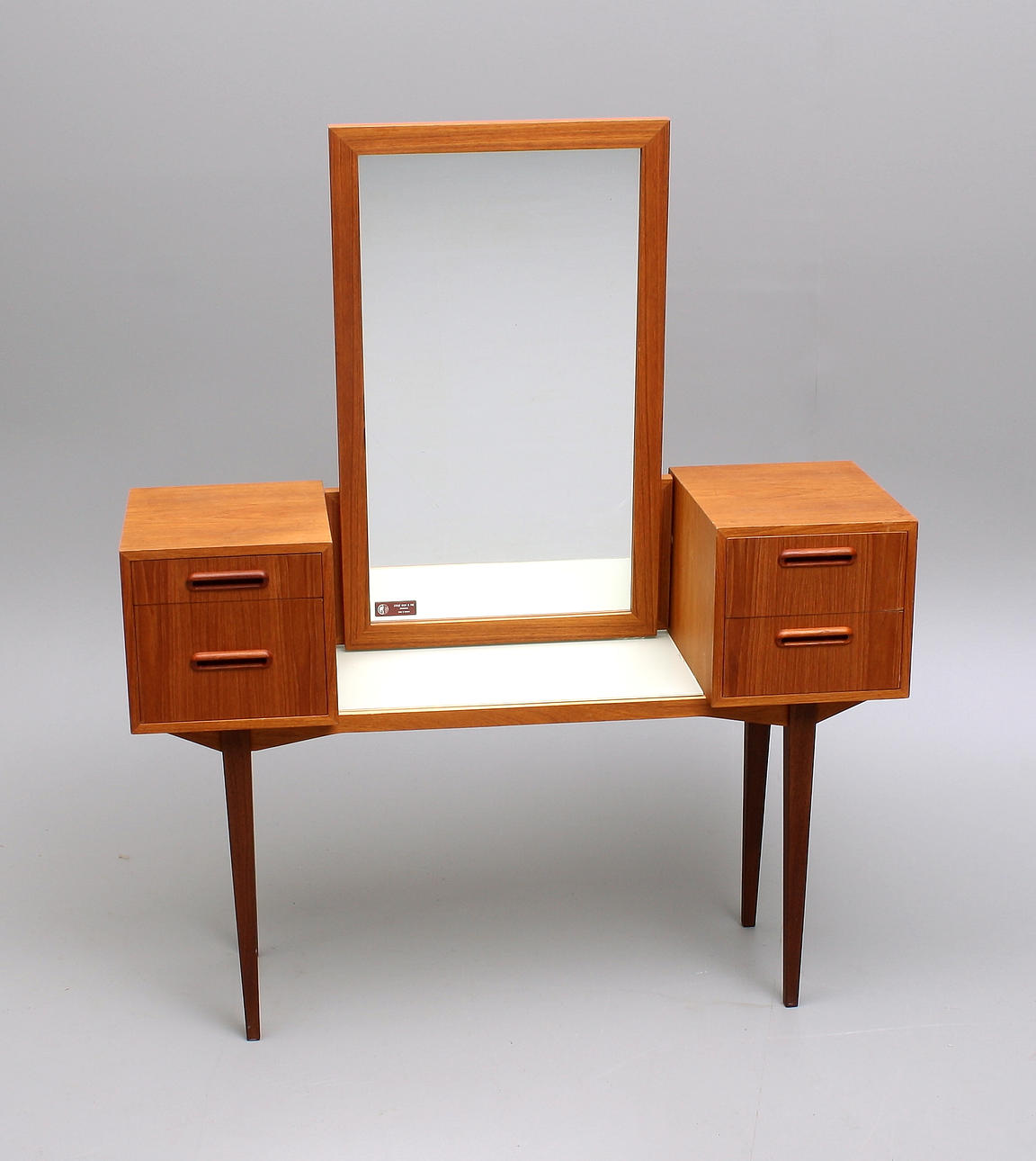 SMINKBORD, teak, 1960-tal, Ateljé Glas & Trä, Hovmantorp.