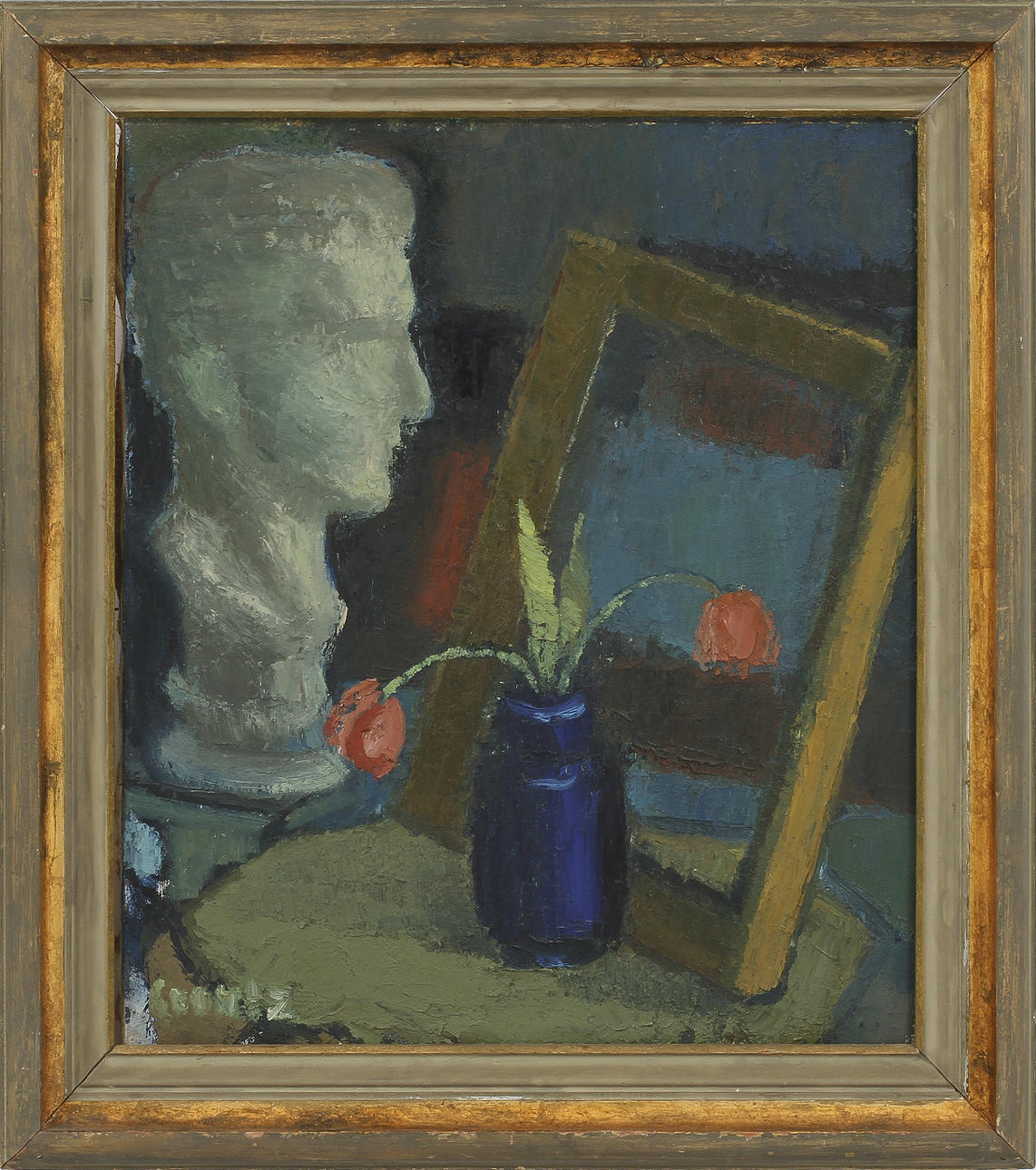 BENGT CRANTZ. Olja på duk, signerad.