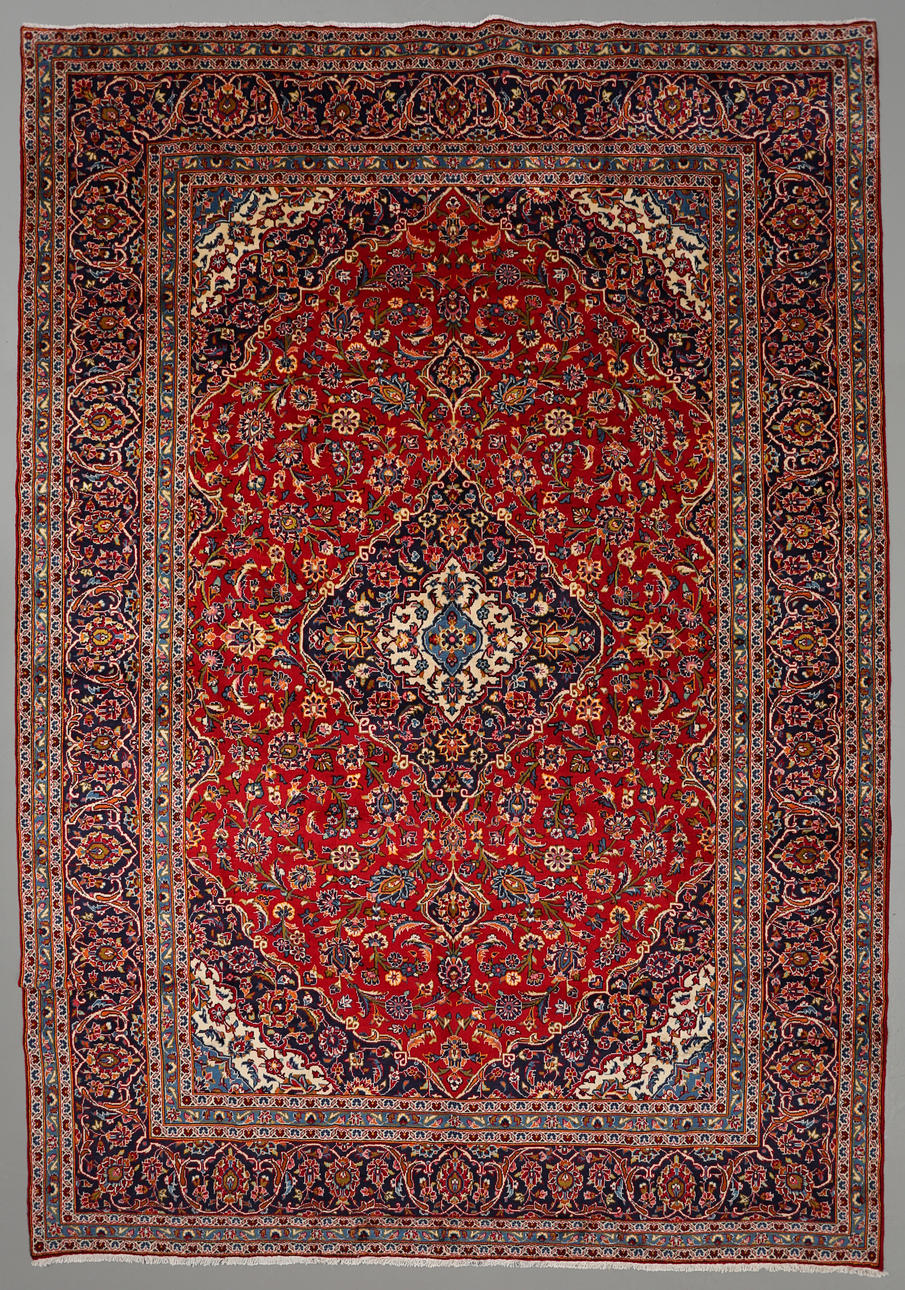 TÆPPE, persisk, Keshan, 408 x 290 cm.