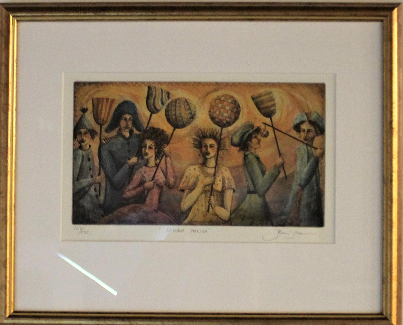 IRENE JARZ. ETCHING, signed and numbered.