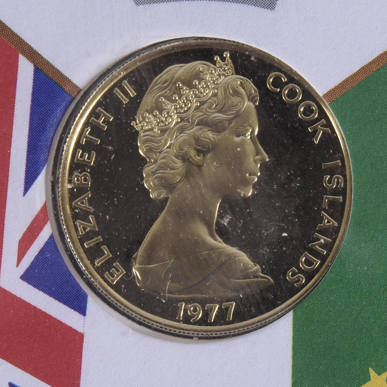 GOLDMÜNZE, 100 Dollar, Elisabeth II., 1977.