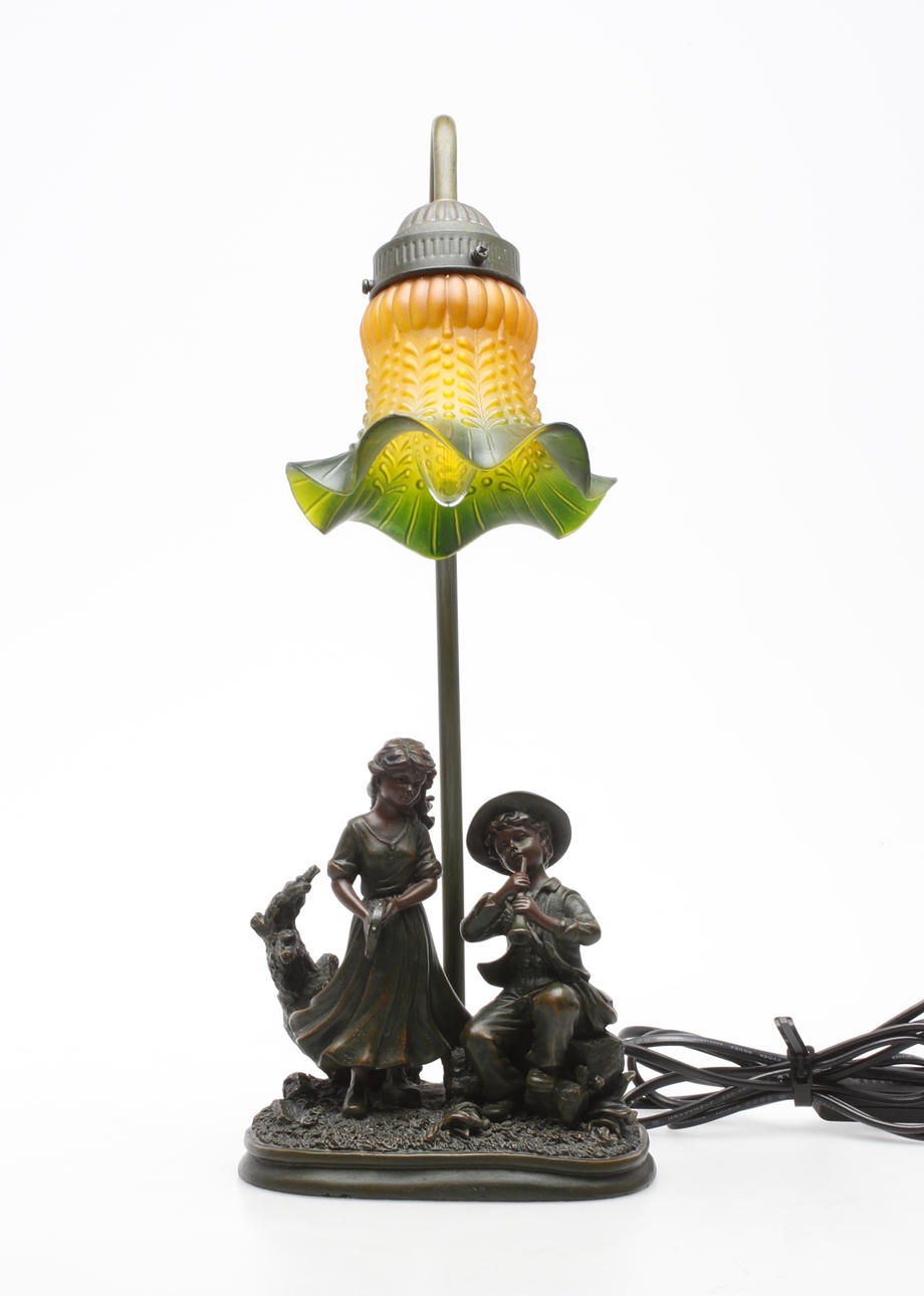 BORDSLAMPA, Art Noveau-stil, Baroness design, 1900/2000-tal.