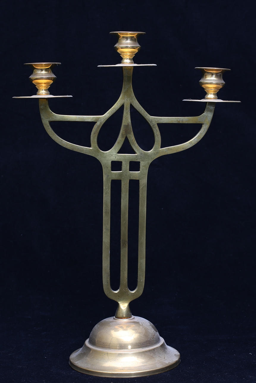 KANDELABER, Jugend, Mässing, tidigt 1900-tal.