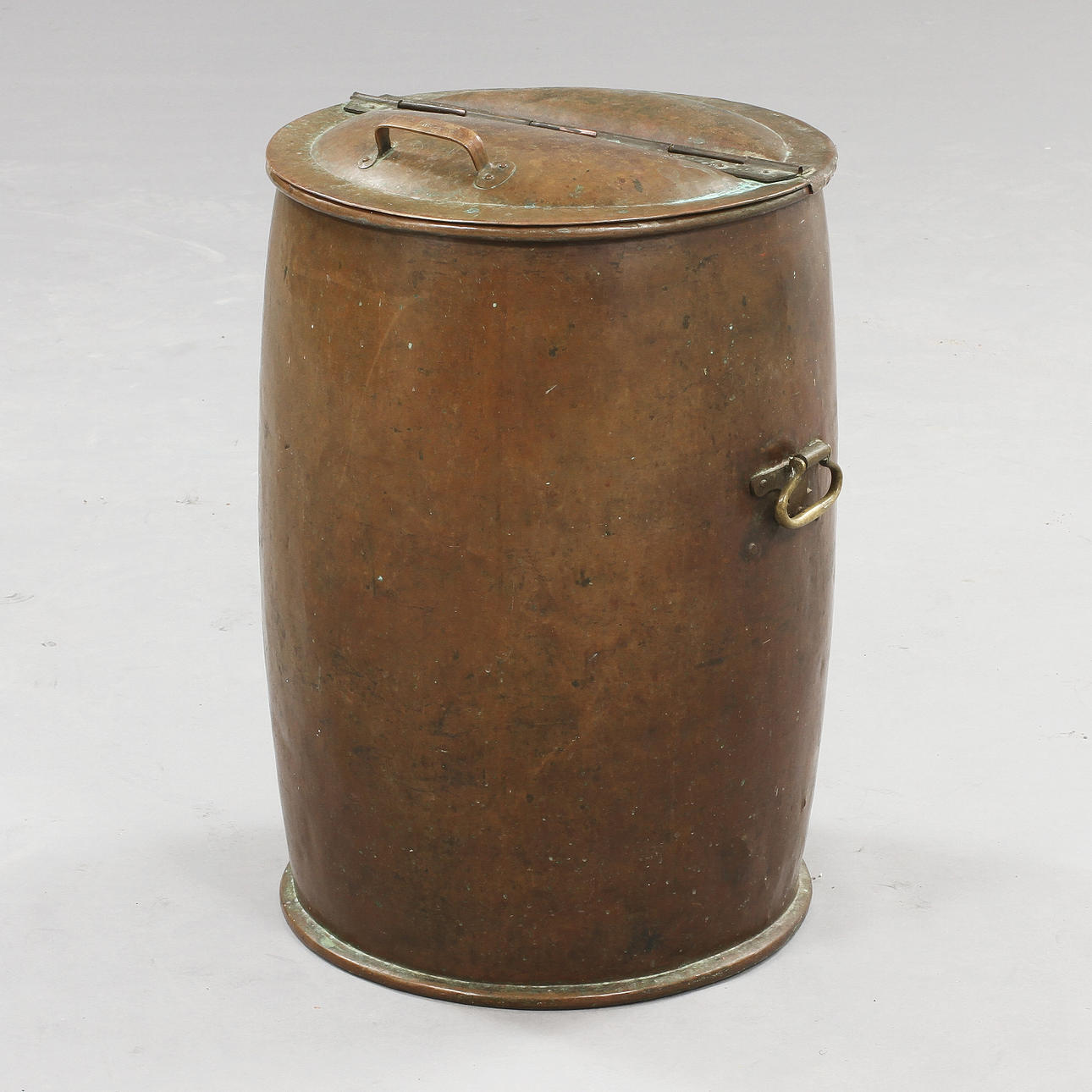 KOLBOX, koppar, 1800/1900-tal.