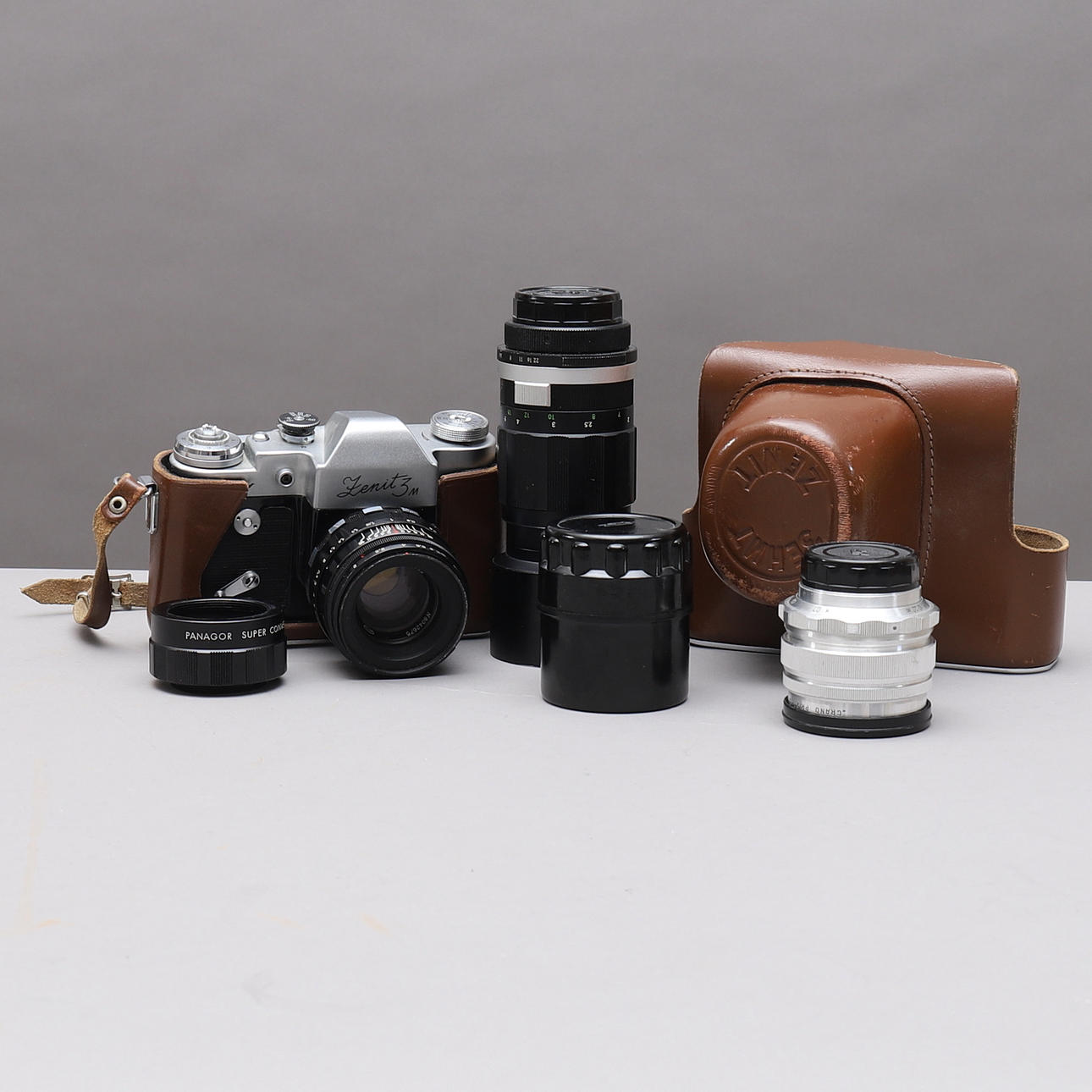 PARTI, kamera, objektiv, zenit 3M.