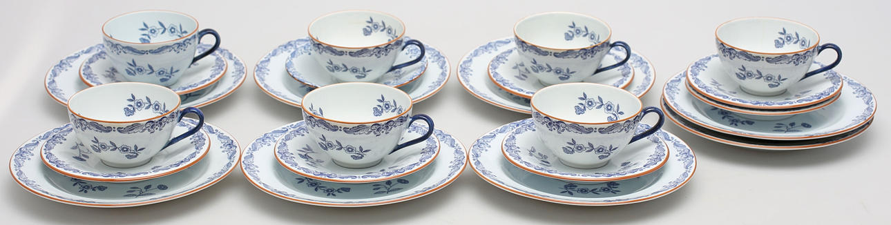 PARTI PORSLIN, Ostindia, Rörstrand.