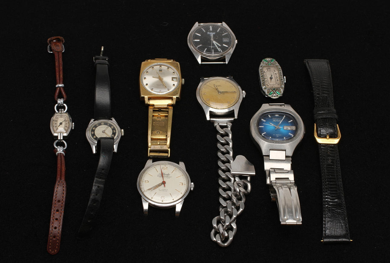DIVERSE ARBANDSUR, 8 st, dam och herr, bla Ebel.