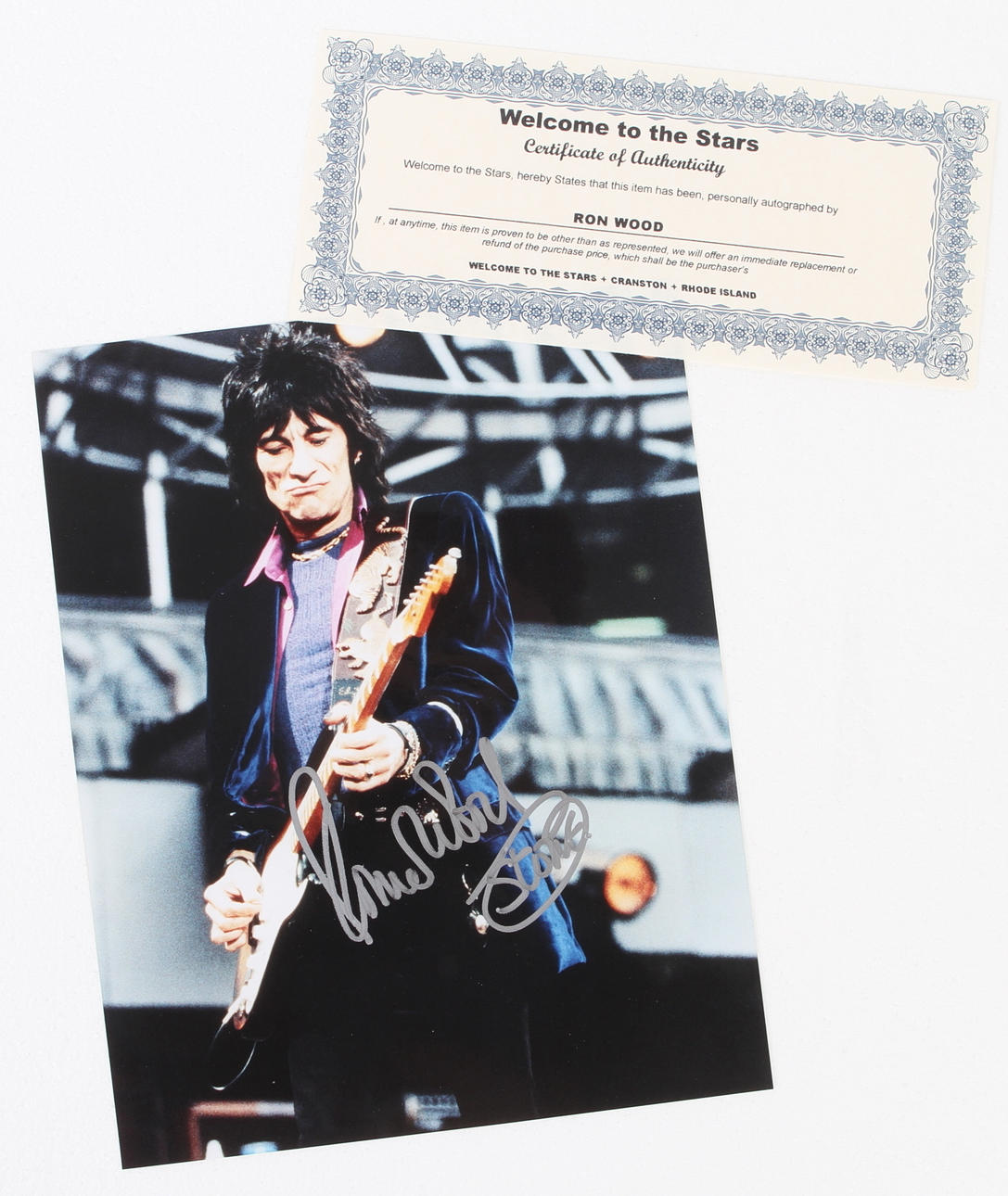 AUTOGRAF, Ron Wood.