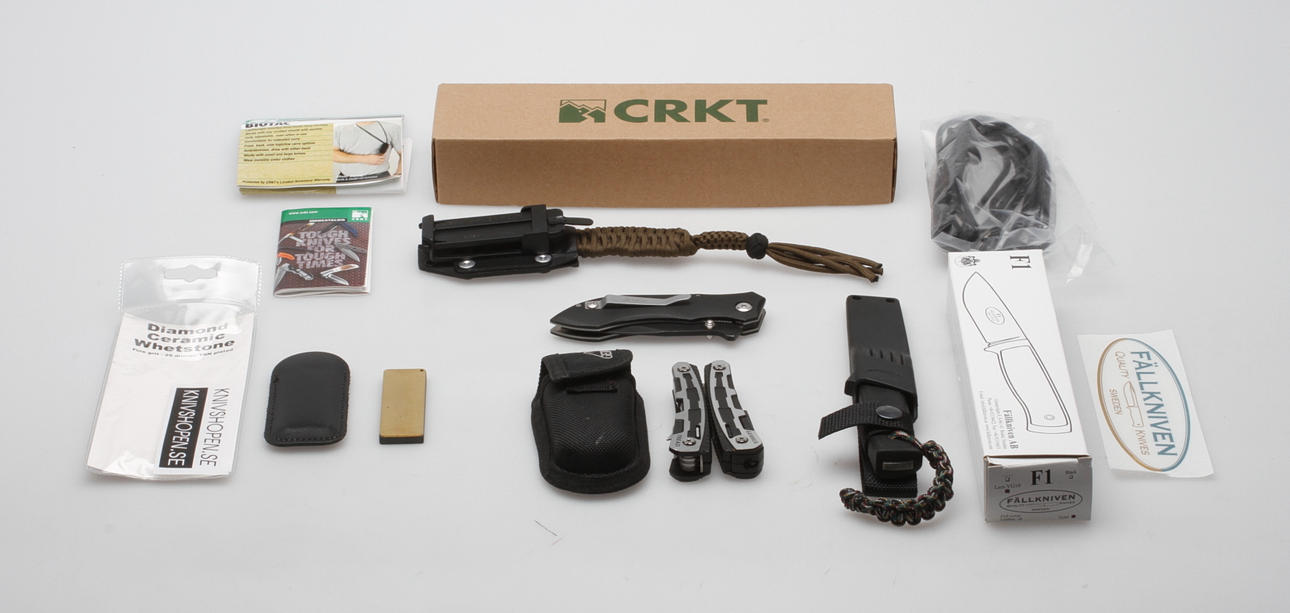 KNIVAR och BRYNE, 5 delar.