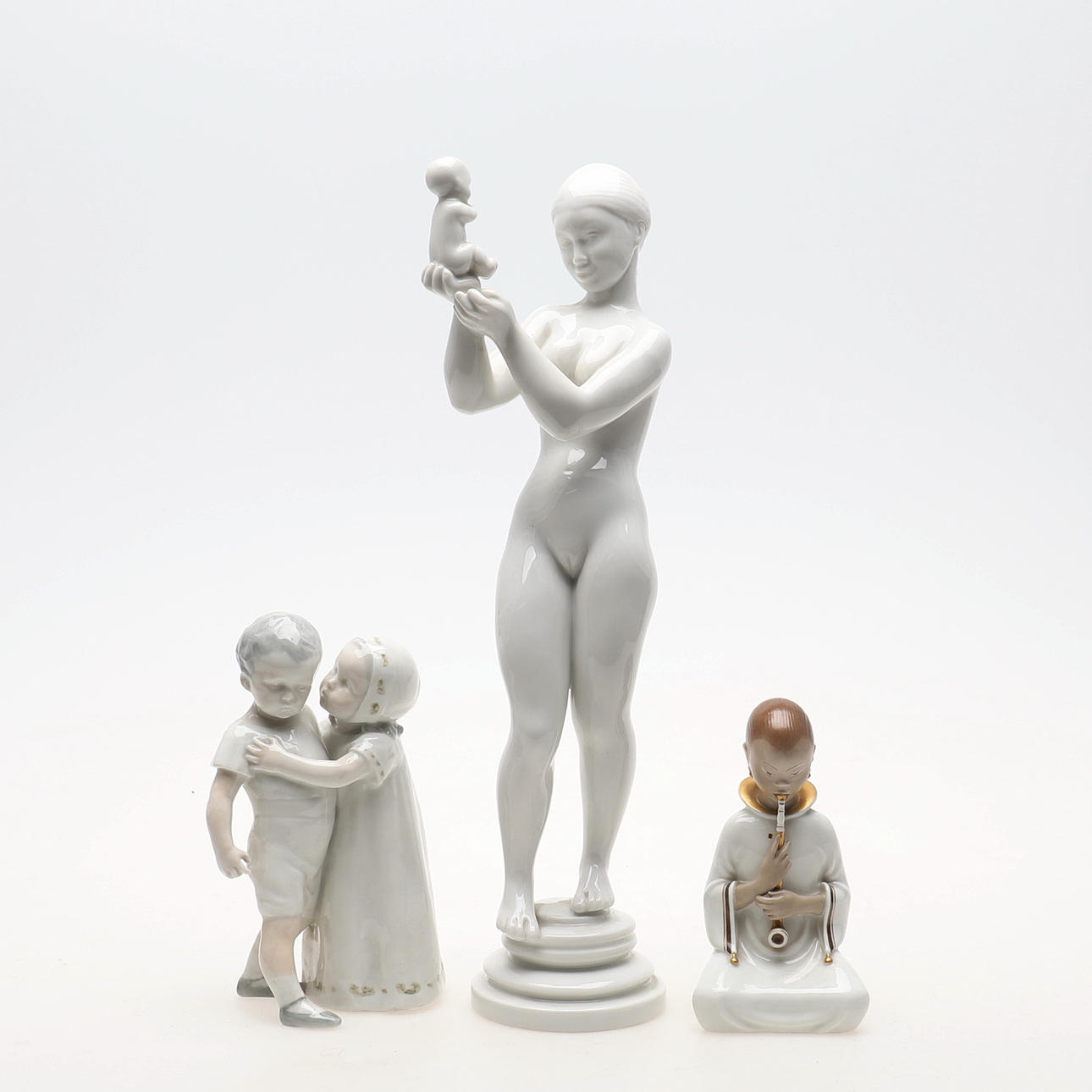 DANSKA PORSLIN FIGURER INKLUSIVE;.