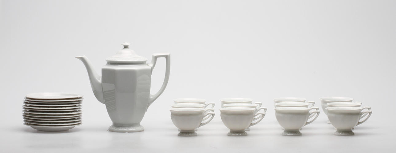 KAFFESERVIS, 13 del, porslin, Rosenthal, Maria.