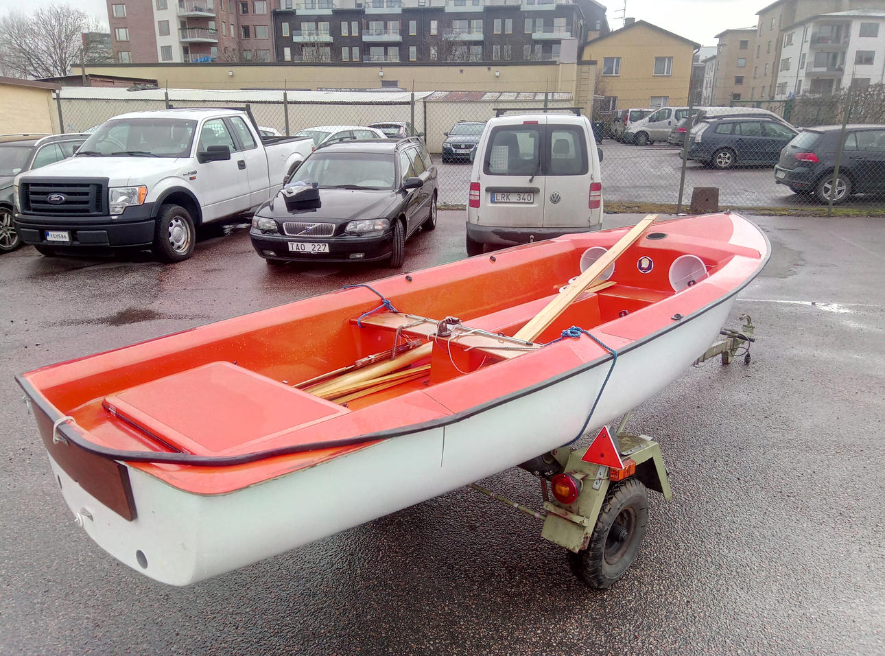 Båd, Jofa, rullejolle, 1970'erne.