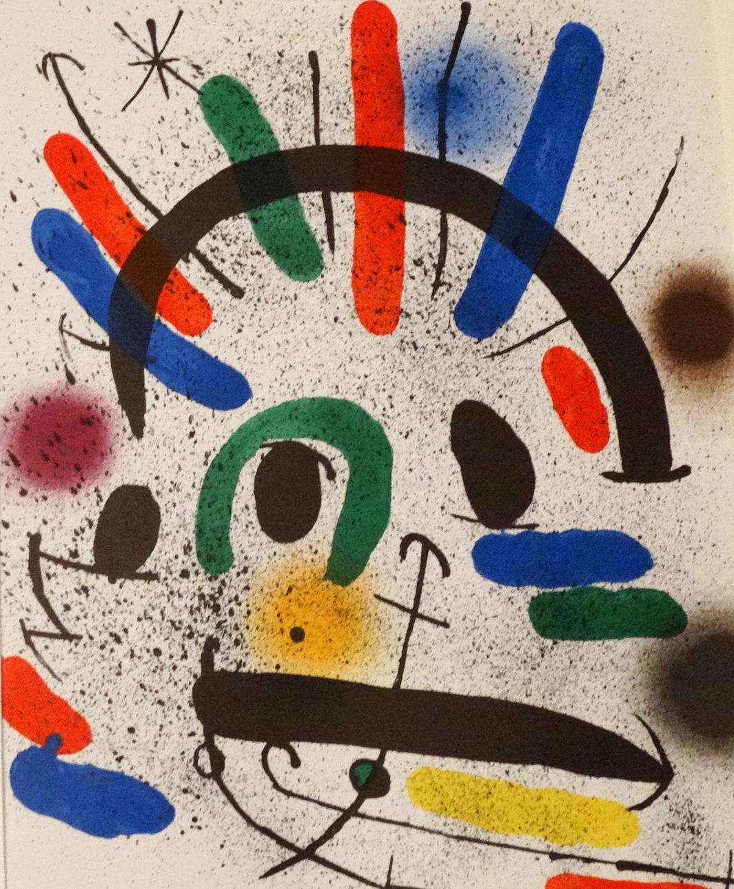 JOAN MIRO. Värilitografia, Maeght, Pariisi, 1972.