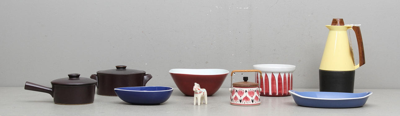 DIV FÖREMÅL, bland annat Gustavsberg.