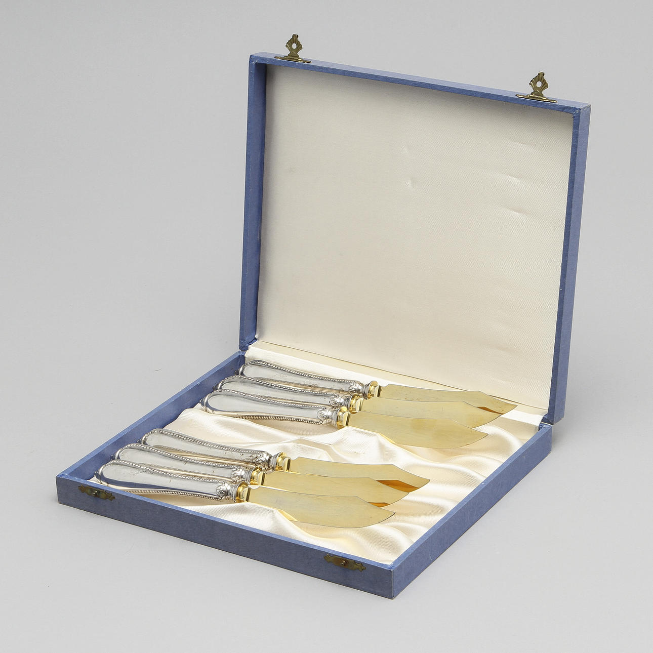 FRUKTKNIVAR, 6 st, silver, Sverige, 270 gram.