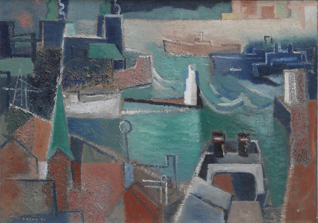 WILHELM (WIM) BOSMA, "HELSINGÖR - HELSINGBORG".