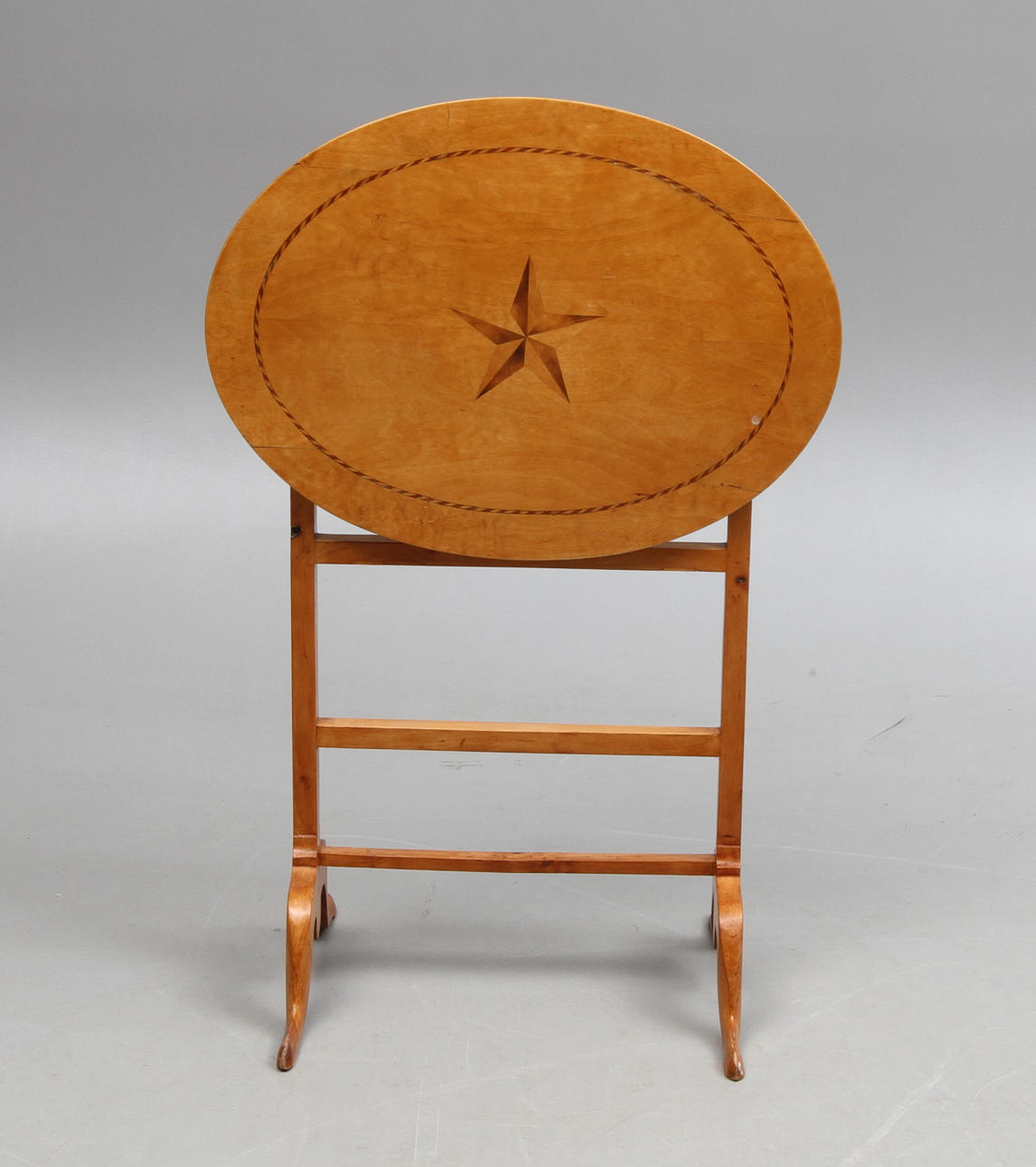 FÄLLBORD, intarsia, omkring 1900.