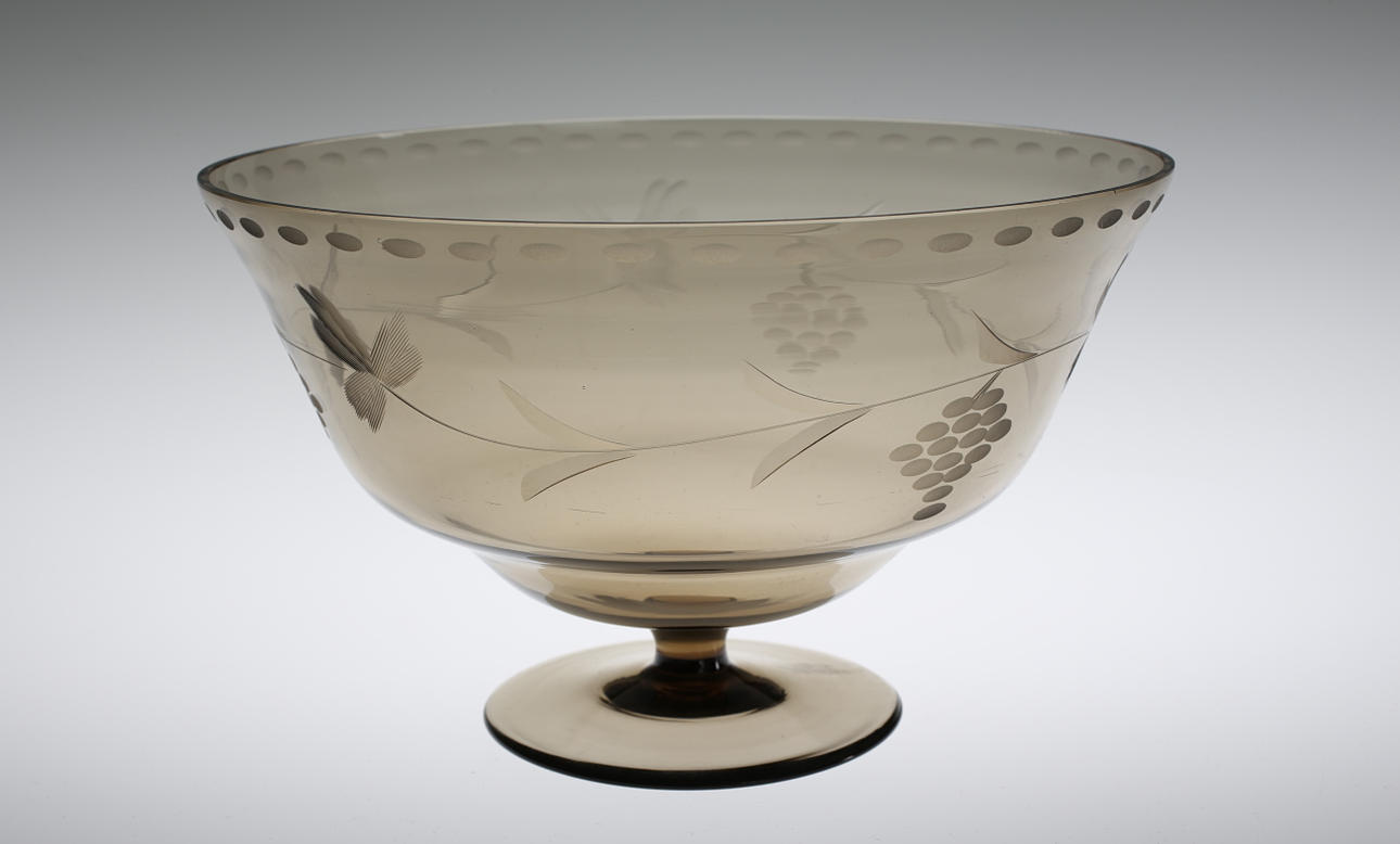 GLASSKÅL, Kalmar Glasbruk 1947-1957.