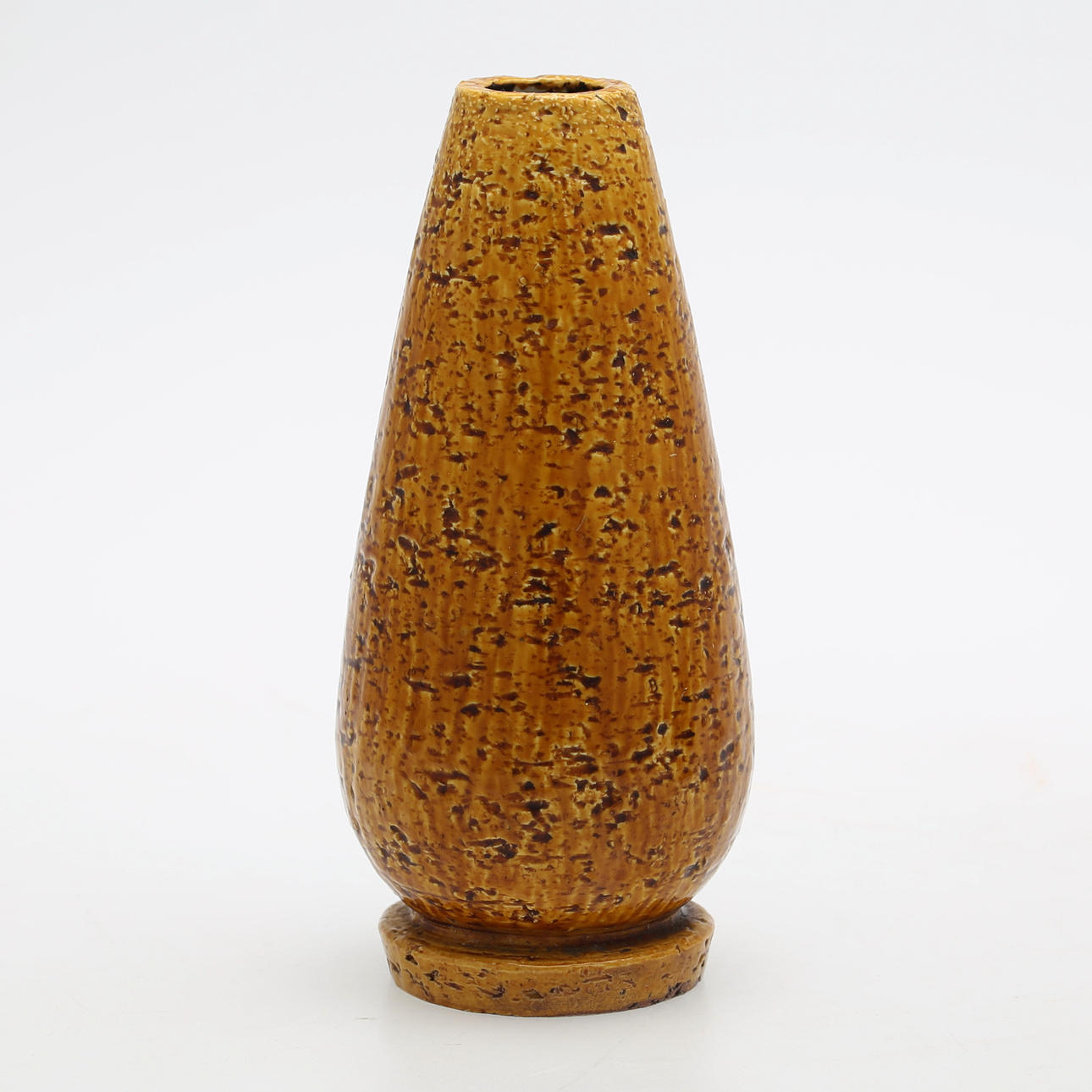 GUNNAR NYLUND. Vas, "Chamotte", stengods, Rörstrand.