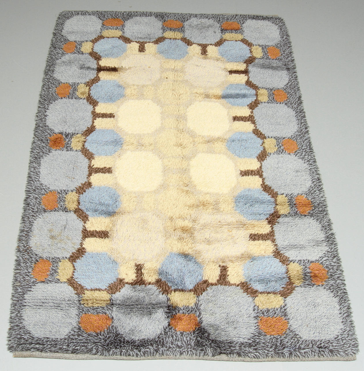 MATTA, rya, "Backafall", sydd av KA Eklund, NIAB, Göteborg, 1963. 180 x 118 cm.