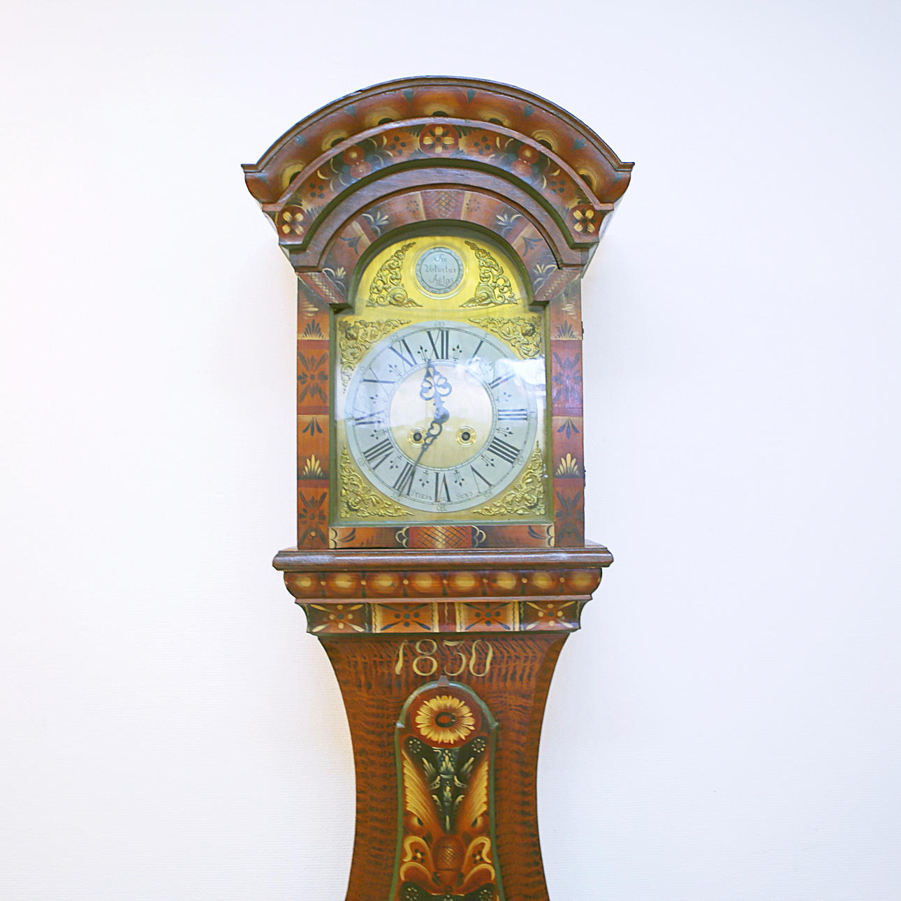 FLOOR, commoner, dial marked Stiernsund IG, case dated 1830.