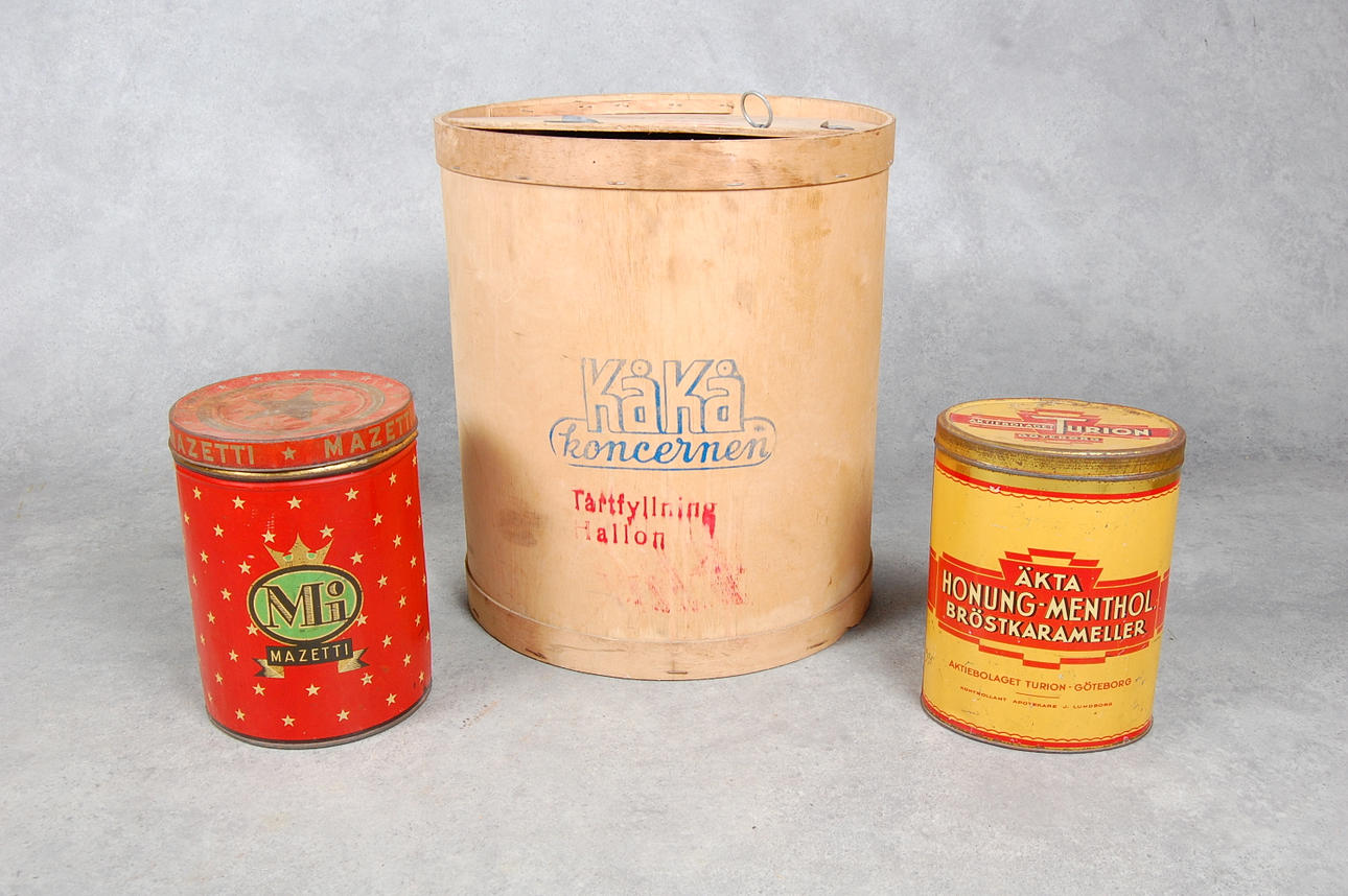 BURKAR, 3 delar, 1900-tal.