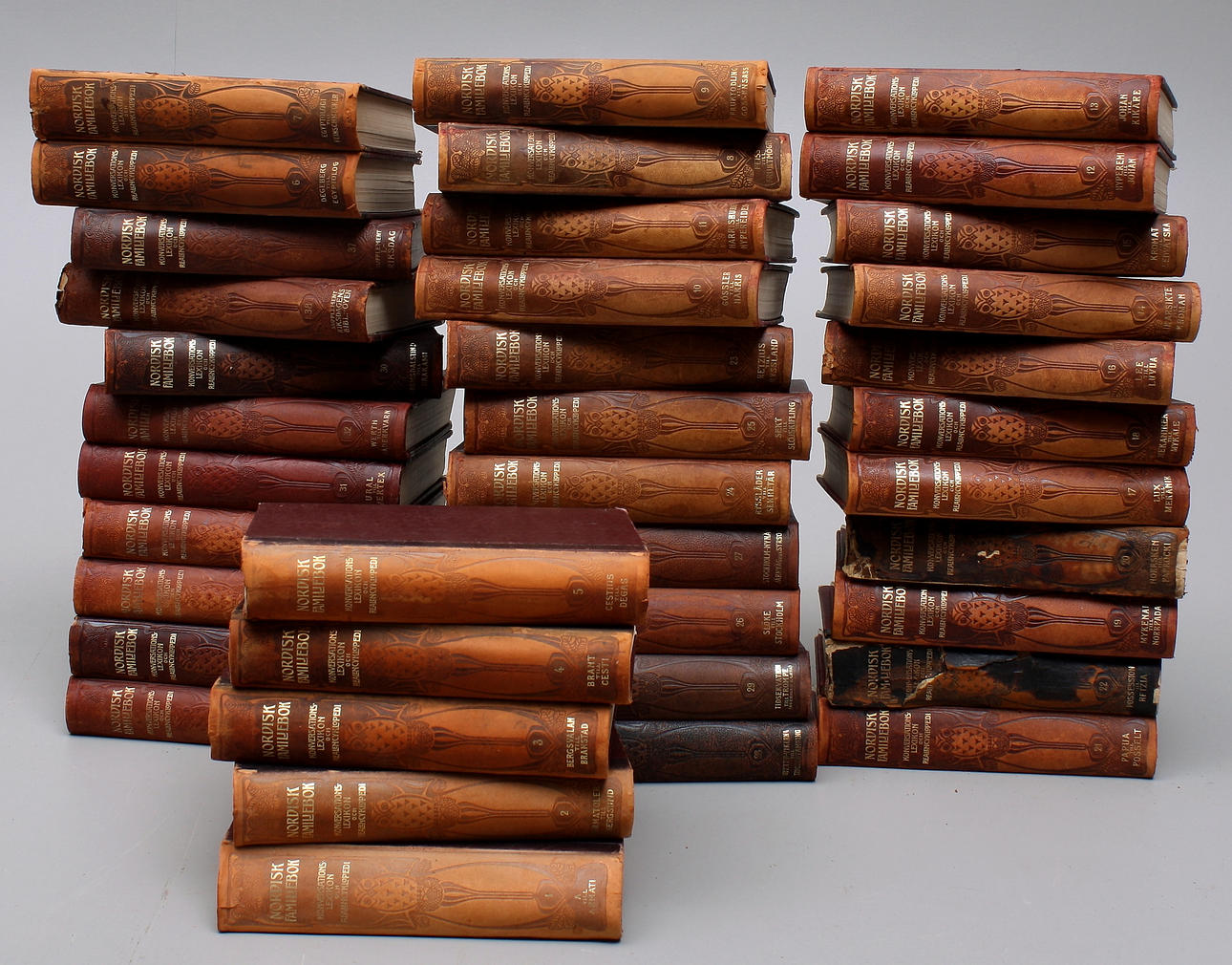 BOKBAND, 38 delar, Nordisk Familjebok, Uggleupplagan.