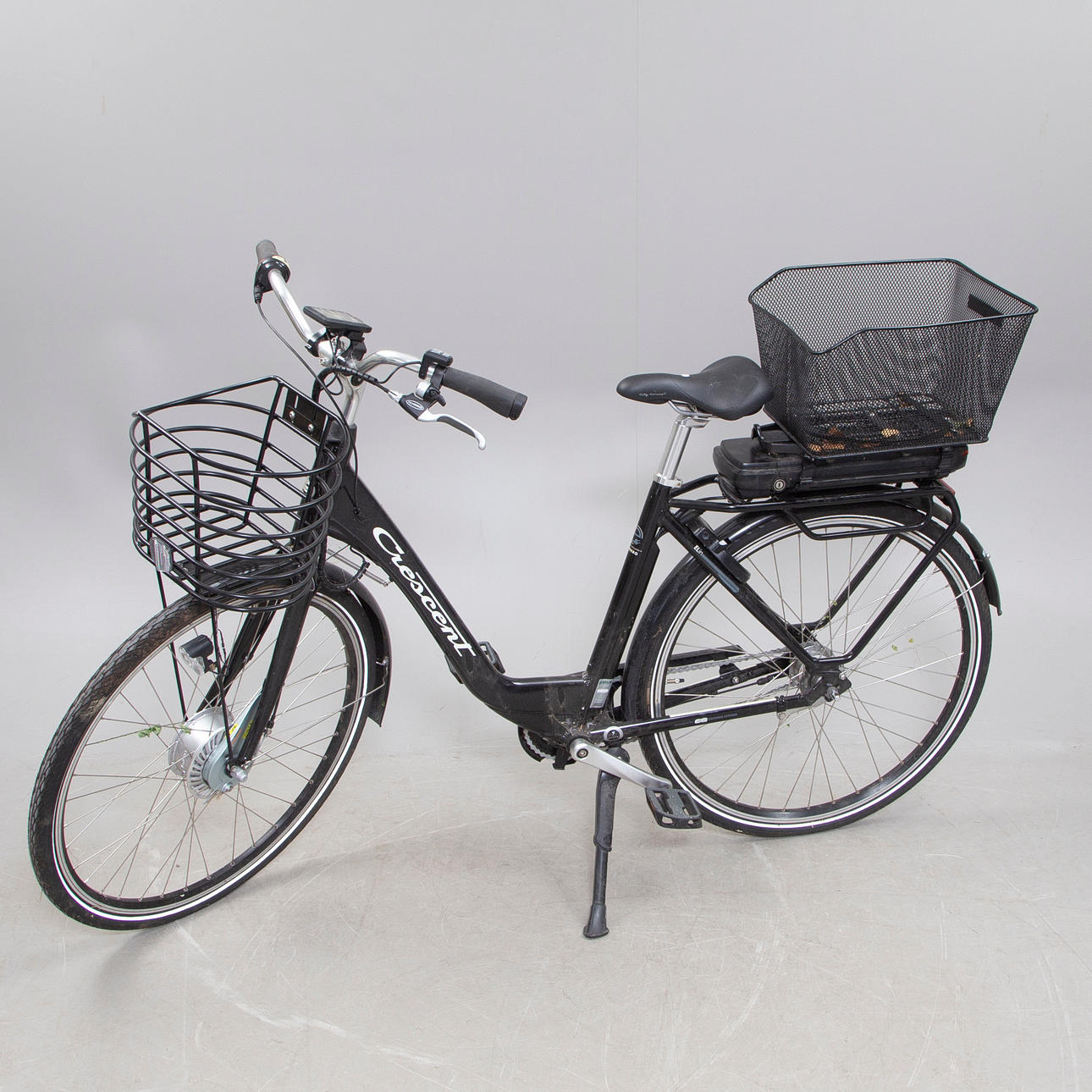 DAMECYKEL, Crescent, elcykel, moderne.