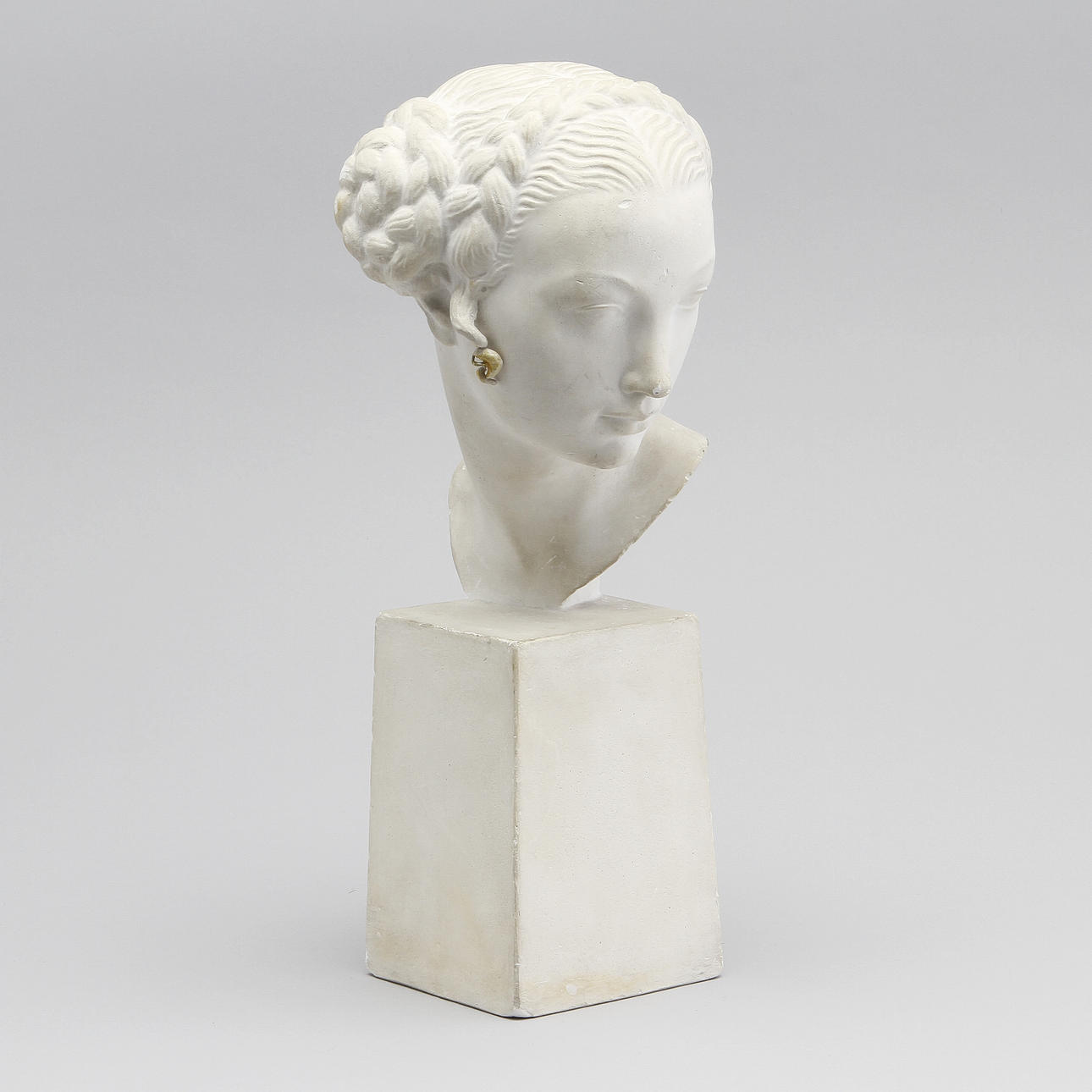 TORE STRINDBERG, skulptur, gips, sign.