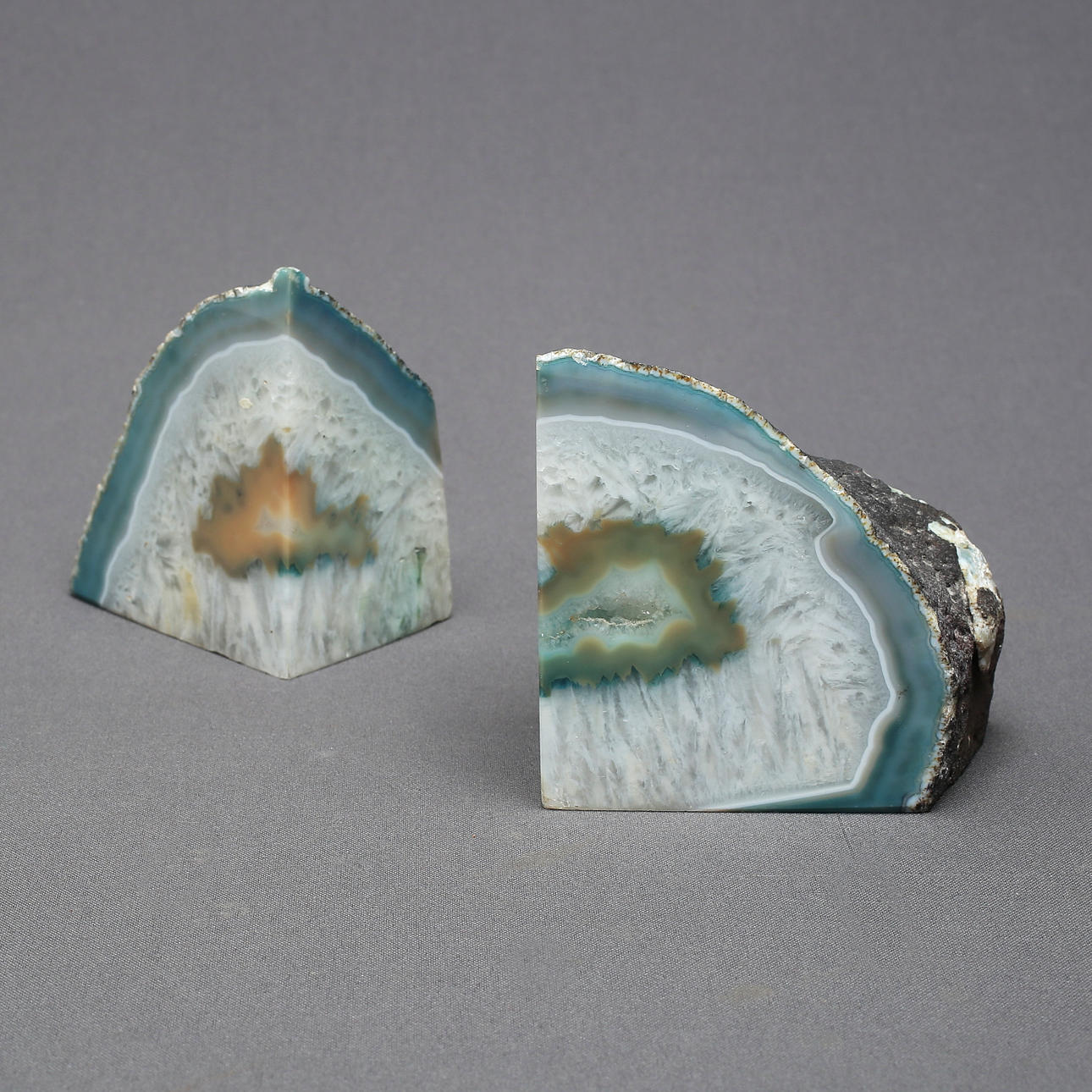 BOGEND, 2 stk, agat.