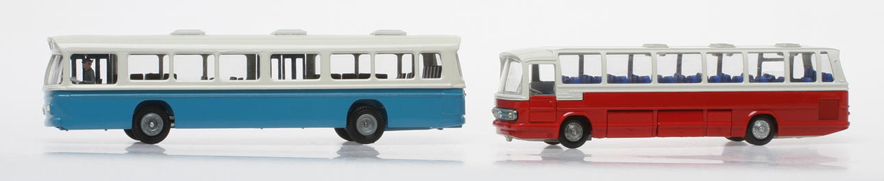 TEKNO BUSSAR 2 stycken.