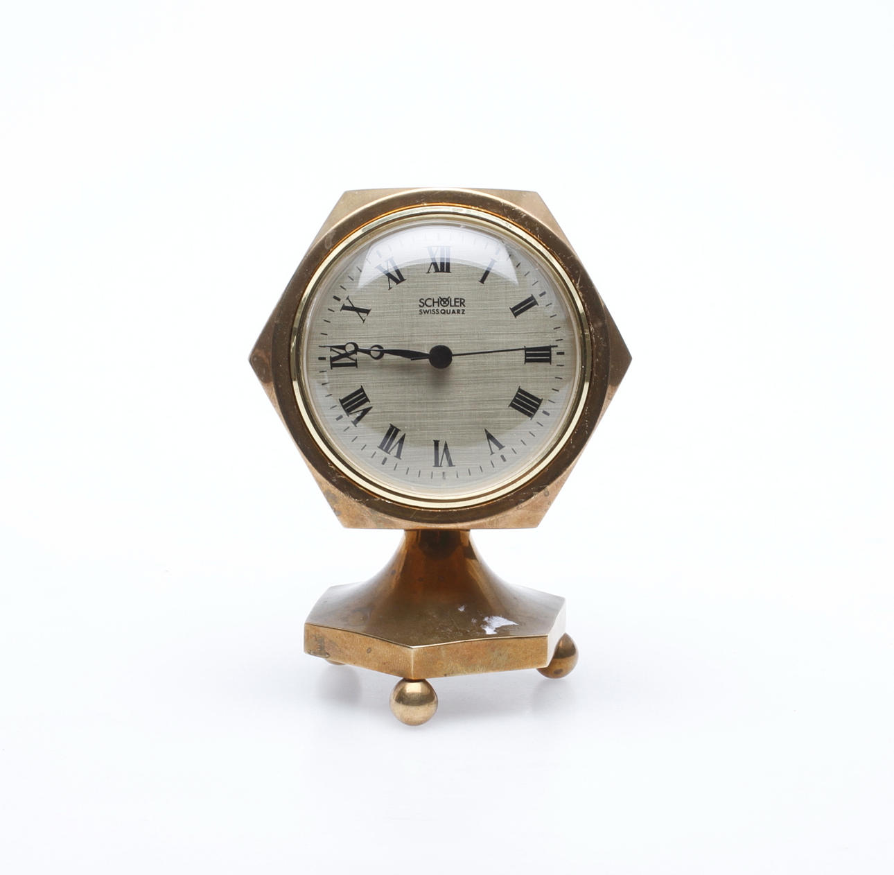 BORDSUR, mässing, Schöler/metallslöjden Gusum, 1990.