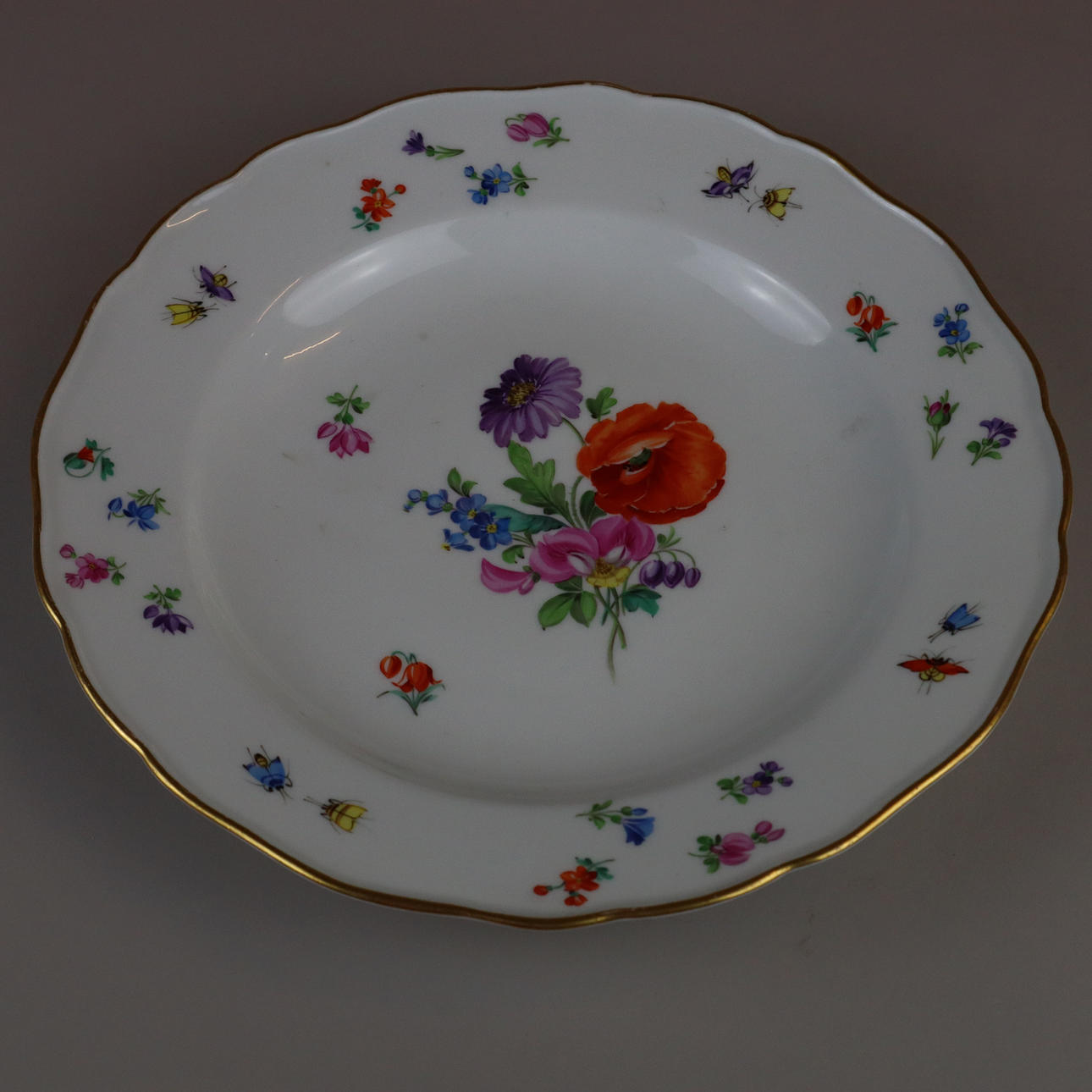 TELLER - Meissen Schwertermarke, 19.Jh.