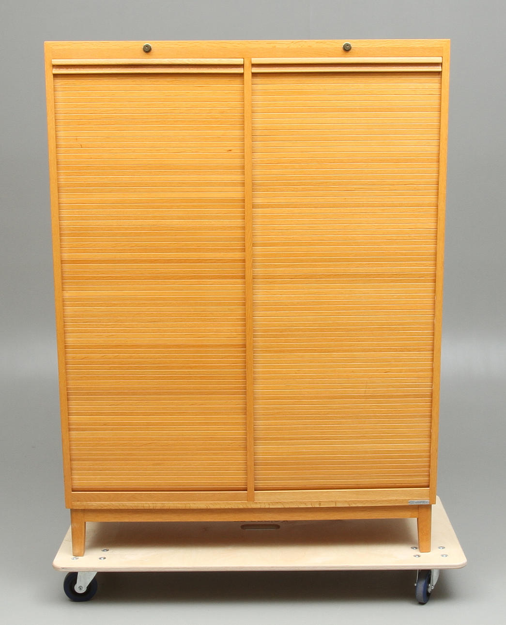 ARKIVSKÅP med jallusi, AB Svenska Kontorsmöbler, Bodafors, 1960-tal.